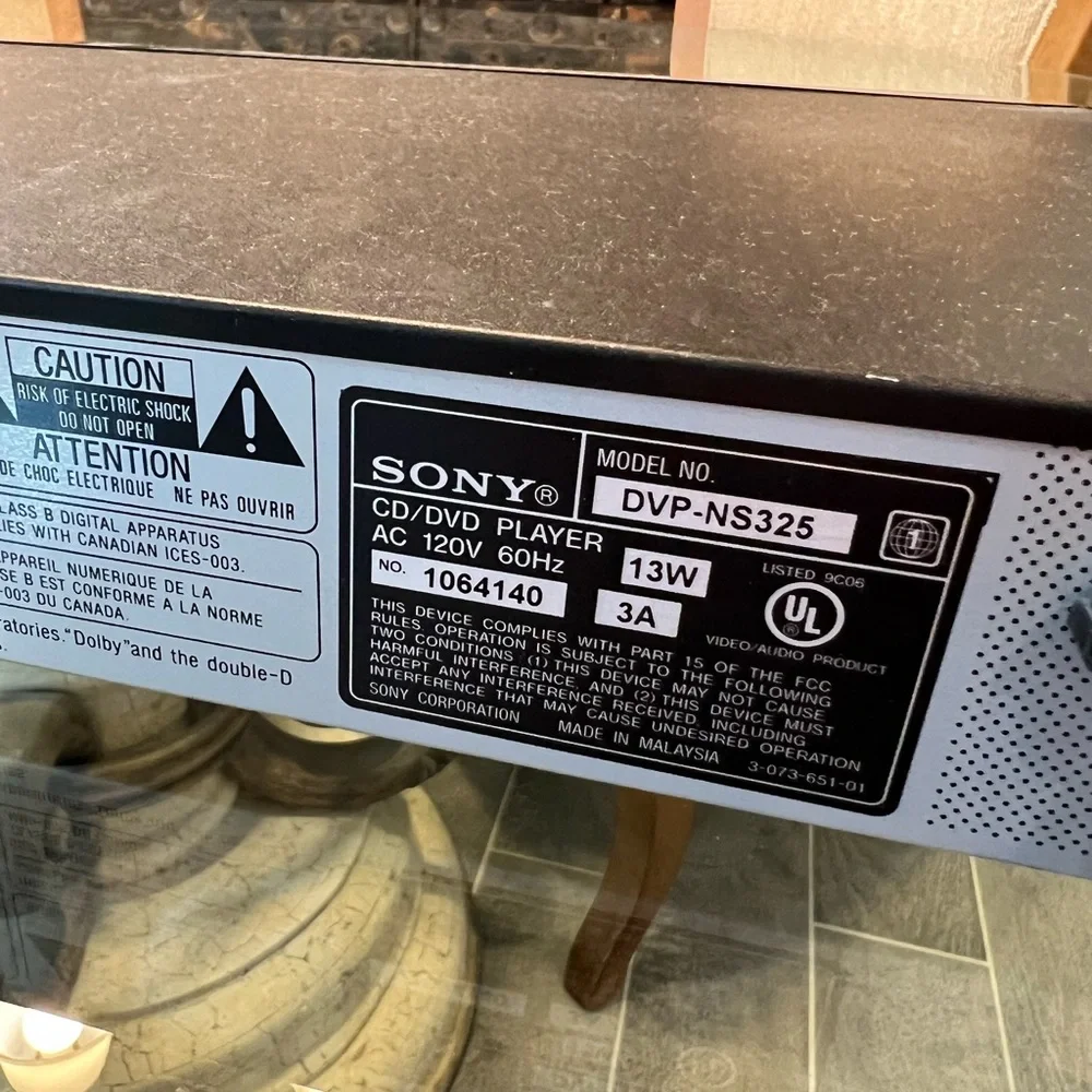 Sony DVD player
